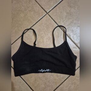 ALPHALETE SURFACE LIMITLESS BRA BLACK